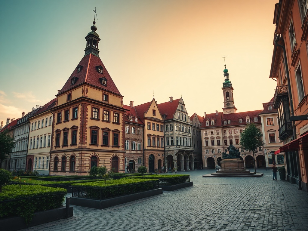 Malowniczy krajobraz z rzeką i lasem w okolicach Mińska Mazowieckiego, sugerujący atmosferę tajemnicy i legend.